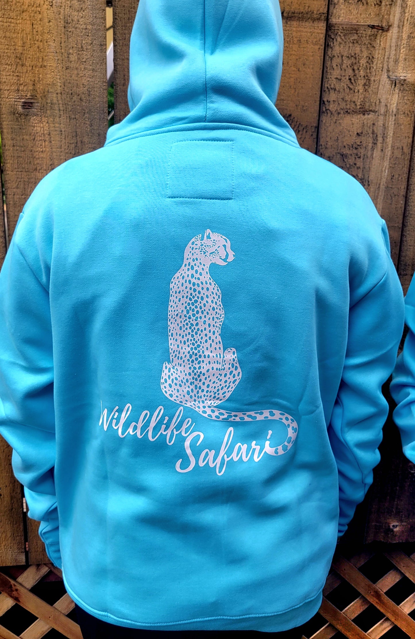 Aqua Zipper Hoodie