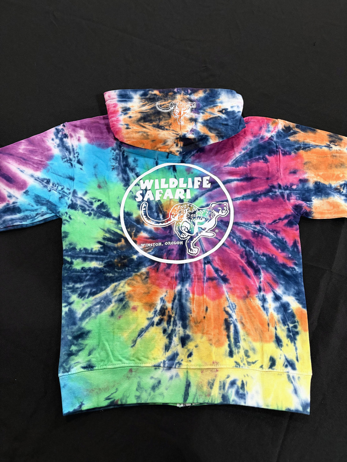 Youth Tie Dye Zip Up