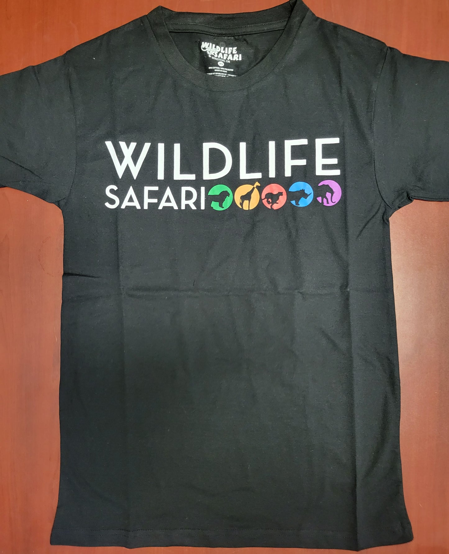 Safari Black with Color Circles Shirt