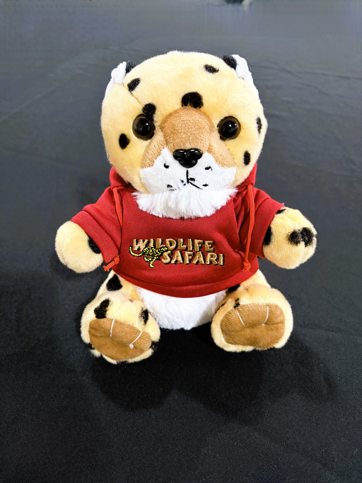 8" Hoodie Cheetah Plush