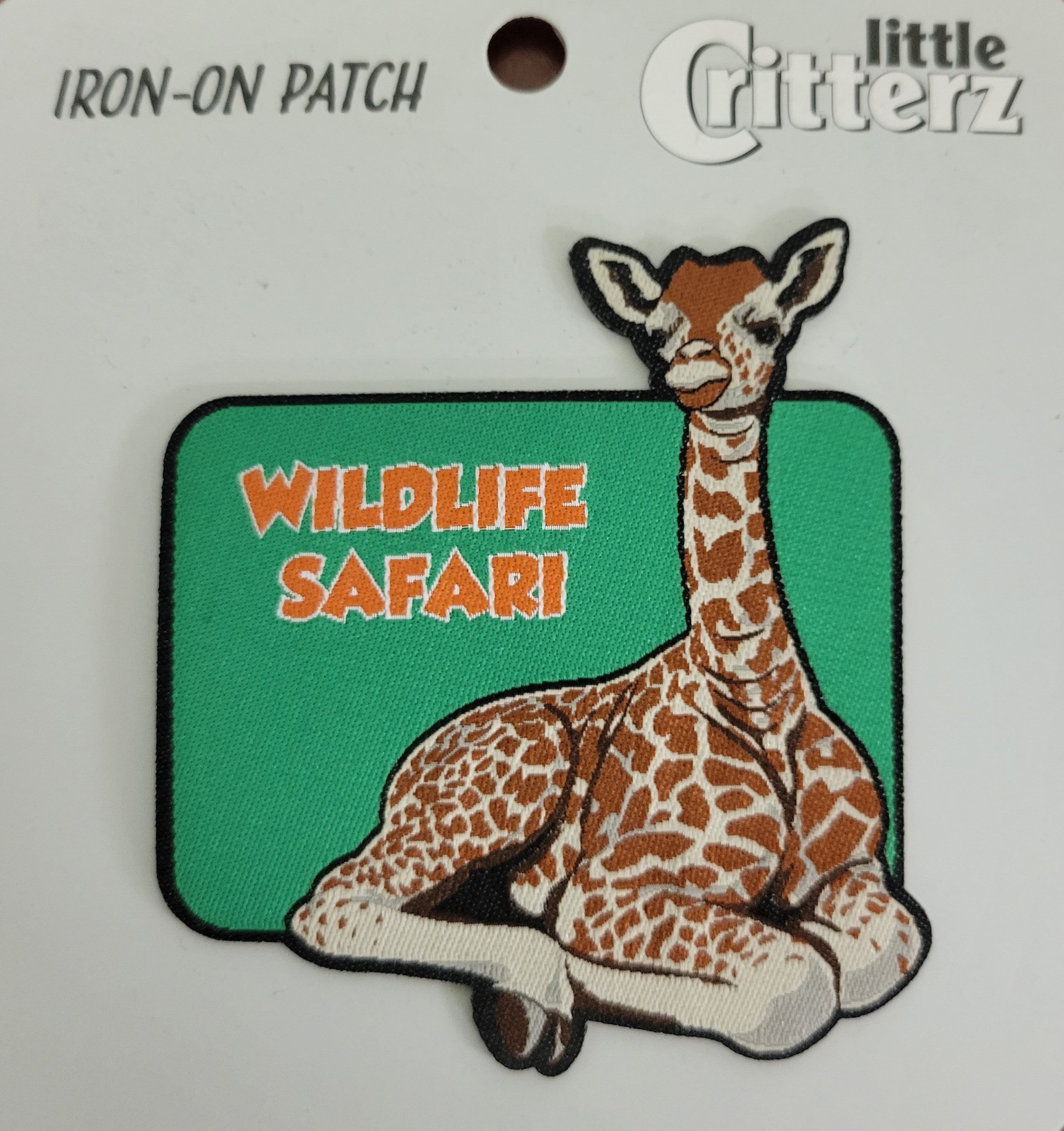 Safari Guide Patch Iron-On Patch - Giraffe – Wildlife Safari